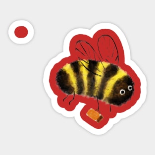 bumble bee Sticker